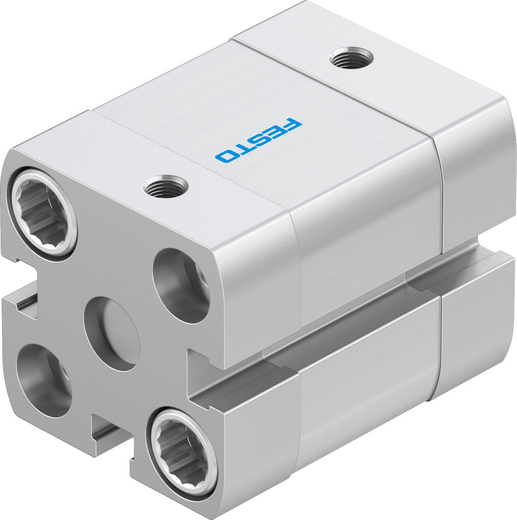 Festo Cilindro Compacto 20mm Diámetro 10mm Carrera ISO 21287 Doble Efecto - 577158