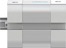 Festo Cilindro Compacto 20mm Diámetro 10mm Carrera ISO 21287 Doble Efecto - 577158