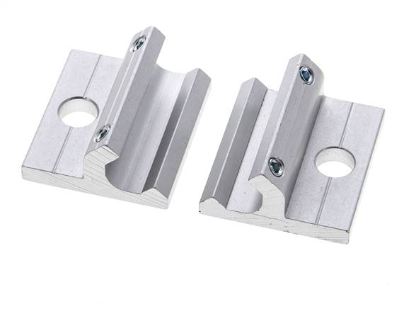 Fijación central para cilindro sin vástago de 63 mm
