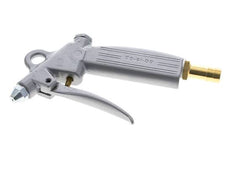 pistola de aire comprimido de aluminio de flujo ajustable de 13 mm con boquilla corta