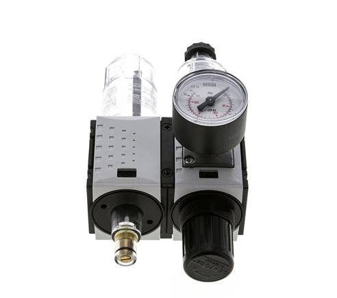 FRL G1/4'' 800l/min 0,5-10,0bar/7-145psi Manómetro de 40 mm Futura 0