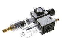 FRL 2 Partes G1/4'' 800l/min 0.5-8.0bar/7-116psi Auto Policarbonato Futura 0
