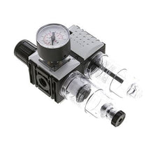 FRL G1/4'' 800l/min 0,5-8,0bar/7-116psi Manómetro de 40 mm Futura 0