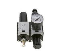 FRL G1/4'' 800l/min 0,5-10,0bar/7-145psi Manómetro de 40 mm Futura 0