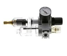 FRL 2 Partes G1/4'' 700l/min 0.5-10.0bar/7-145psi Auto 40 mm Manómetro Policarbonato Multifix 0