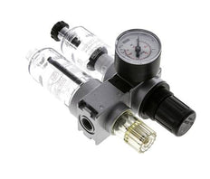 FRL 2 Partes G1/4'' 700l/min 0.5-10.0bar/7-145psi Semi-Auto 40 mm Manómetro Policarbonato Multifix 0