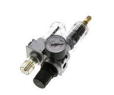 FRL 2 Partes G1/4'' 700l/min 0.2-6.0bar/3-87psi Auto 40 mm Manómetro Policarbonato Multifix 0