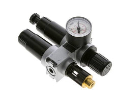 FRL 2 Partes G1/8'' 700l/min 0.5-10.0bar/7-145psi Semi-Auto 40 mm Manómetro Metal Multifix 0