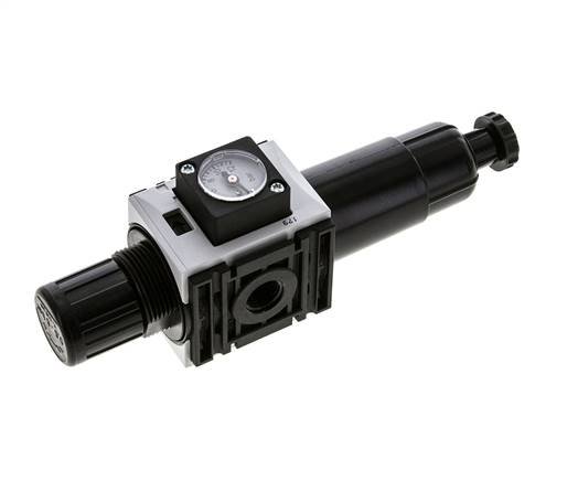 Filtro regulador G1/4'' 1000l/min 0,5-8,0bar/7-116psi Futura 0