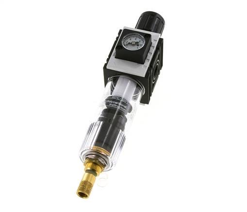 Filtro regulador G1/4'' 1000l/min 0,5-10,0bar/7-145psi Futura 0