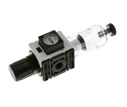 Filtro regulador G1/4'' 1000l/min 0,5-10,0bar/7-145psi Futura 0