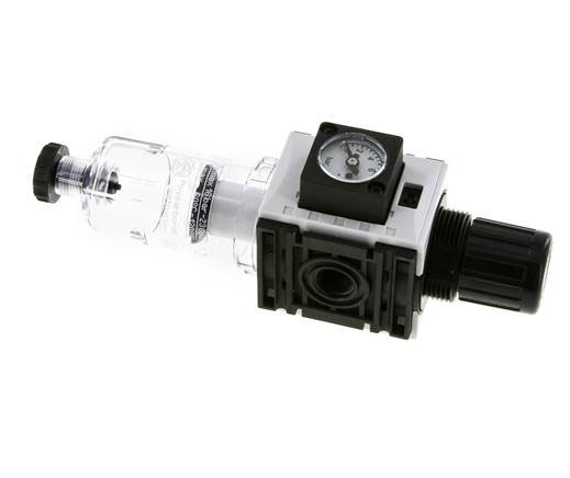 Filtro regulador G1/4'' 1000l/min 0,5-8,0bar/7-116psi Futura 0