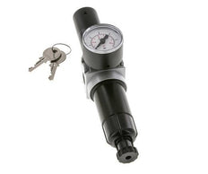 Filtro-regulador G1/4'' 1450l/min 0,1-3,0bar/1-44psi Manómetro de 40 mm Cylinder Lock Multifix 0