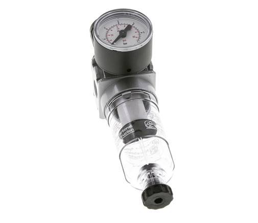 Filtro-regulador G1/4'' 1450l/min 0,1-3,0bar/1-44psi Manómetro de 40 mm Multifix 0