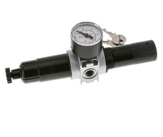 Filtro-regulador G1/4'' 1450l/min 0,1-3,0bar/1-44psi Manómetro de 40 mm Cylinder Lock Multifix 0
