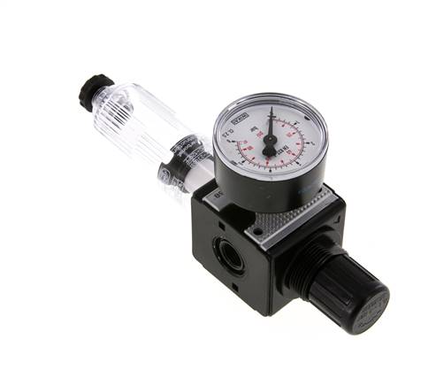 Filtro regulador G1/4'' 1600l/min 0,1-3,0bar/1-44psi Multifix 1