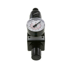 Filtro-regulador G3/8'' 1600l/min 0.2-6.0bar/3-87psi Jaula protectora semiautomática de policarbonato Multifix 1