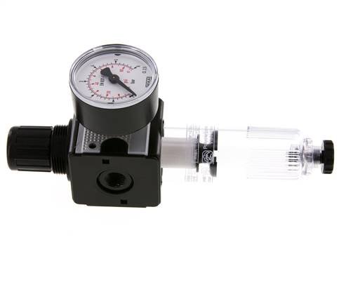 Filtro regulador G1/4'' 1600l/min 0,1-3,0bar/1-44psi Multifix 1