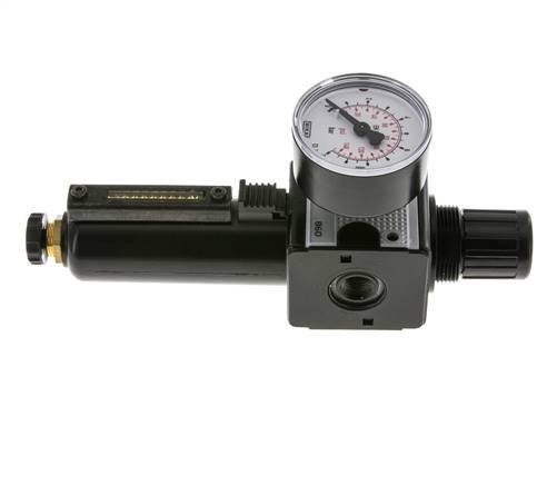 Filtro regulador G1/4'' 1600l/min 0,2-6,0bar/3-87psi Multifix 1