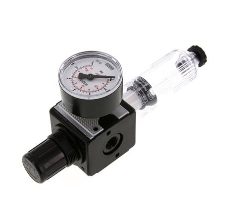 Filtro regulador G1/4'' 1600l/min 0,1-3,0bar/1-44psi Multifix 1