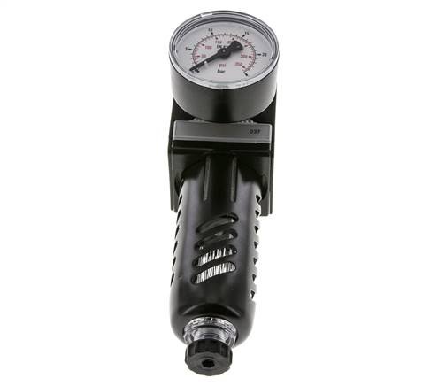 Filtro regulador G3/8'' 1600l/min 0,5-16,0bar/7-232psi Jaula de protección Multifix 1