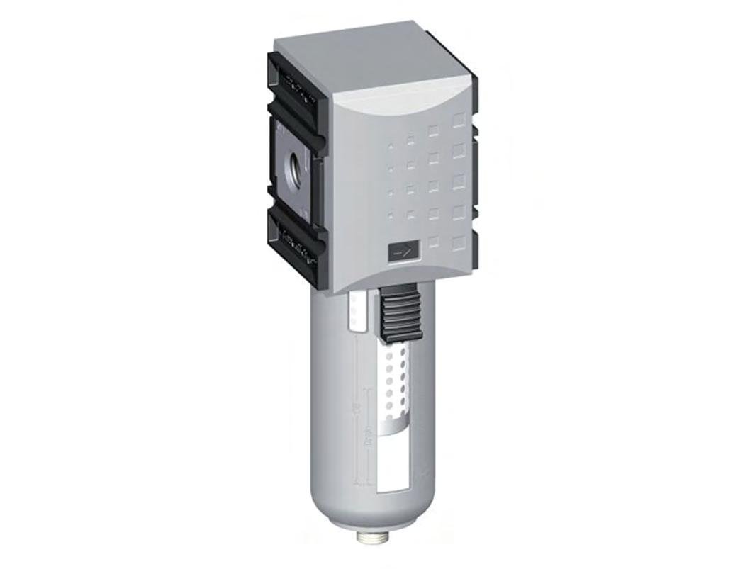 Filtro de carbón activado G3/8'' 470l/min sin drenaje Polycarbonate Futura 1