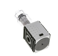 Filtro de carbón activado G1/4'' 470l/min sin drenaje Polycarbonate Futura 0