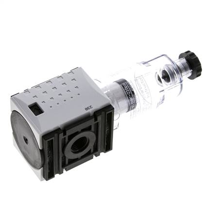 Prefiltro 0,3 micrones G1/4'' 140l/min Semiautomático Policarbonato Futura 0