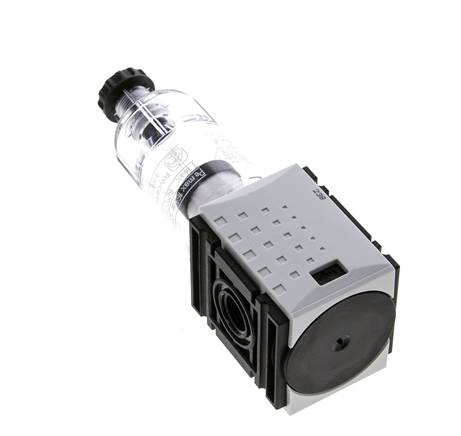 Prefiltro 0,3 micrones G1/4'' 140l/min Semiautomático Policarbonato Futura 0