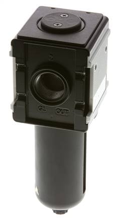 Microfiltro 0.01micrones G1'' 1500l/min Jaula de Protección Semiautomática de Policarbonato Multifix 4