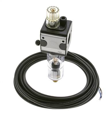 Lubricador G1/4'' Monitoreo de Nivel Eléctrico Policarbonato Multifix 1