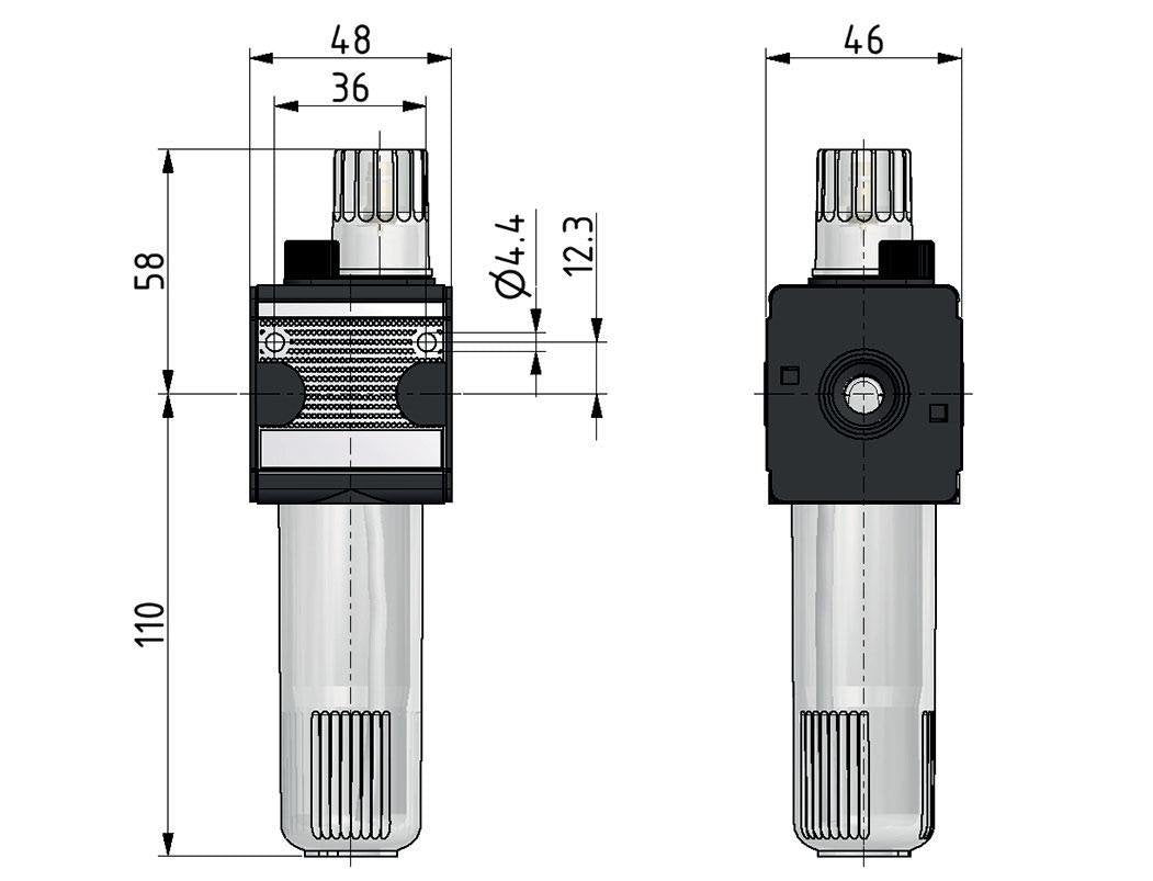 Lubricador G1/4'' Multifix 1