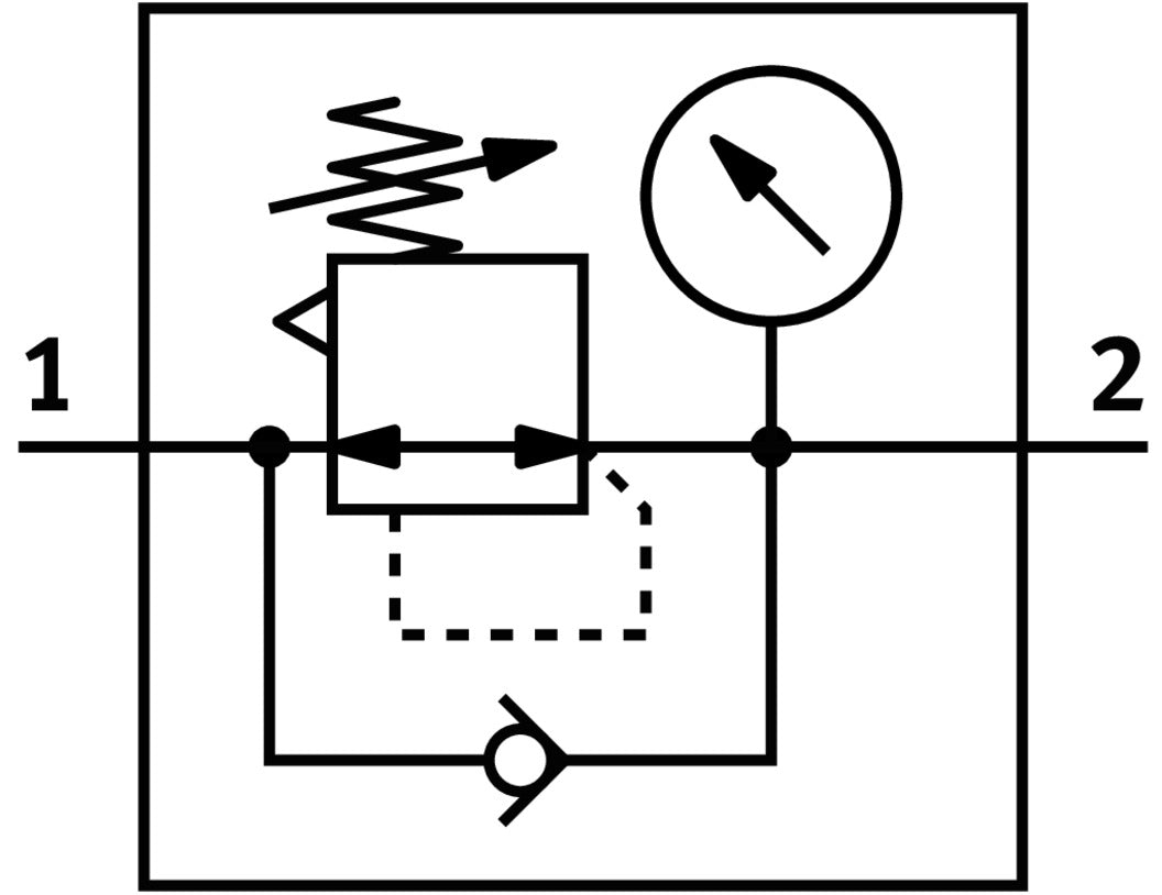 Festo Regulador De Presión G1/8'' 0.3-7bar 1150l/min - 529423