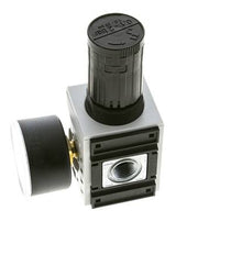 Regulador de Presión de Precisión para Ensamblaje de Colector G1/4''&3/8'' 2500l/min 0.1-2.0bar/1-29psi PA Futura 1