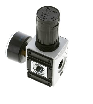 Regulador de presión de precisión para montaje de colector G1/4''&3/8'' 2500l/min 0.5-16.0bar/7-232psi PA Futura 1