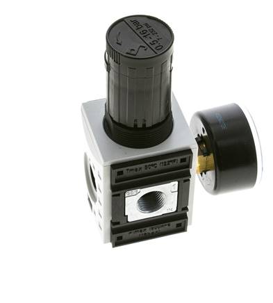 Regulador de presión de precisión para montaje de colector G1/4''&3/8'' 2500l/min 0.5-16.0bar/7-232psi PA Futura 1