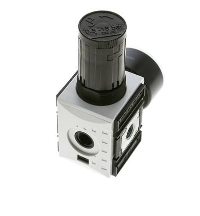 Regulador de presión de precisión para montaje de colector G1/4'' 2000l/min 0.5-16.0bar/7-232psi PA Futura 1