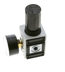 Regulador de presión de precisión para montaje de colector G1/4'' 2000l/min 0.2-4.0bar/3-58psi PA Futura 1
