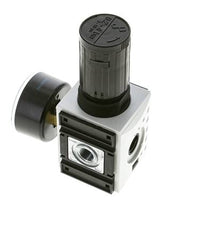 Regulador de presión de precisión para montaje de colector G1/4'' 2000l/min 0.2-4.0bar/3-58psi PA Futura 1