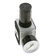 Regulador de presión de precisión para montaje de colector G1/4'' 2000l/min 0.2-4.0bar/3-58psi PA Futura 1