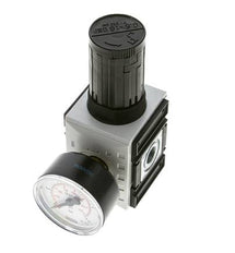 Regulador de presión de precisión para montaje de colector G1/4'' 2000l/min 0.5-16.0bar/7-232psi PA Futura 1