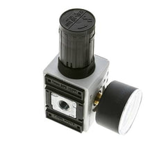 Regulador de presión de precisión para montaje de colector G1/4'' 2000l/min 0.5-10.0bar/7-145psi PA Futura 1