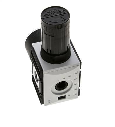 Regulador de presión para conjunto de colector G1/4'' y 3/8'' 2500l/min 0,5-10,0bar/7-145psi Futura 1
