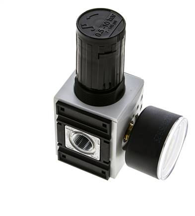 Regulador de presión para conjunto de colector G1/4'' y 3/8'' 2500l/min 0,5-10,0bar/7-145psi Futura 1