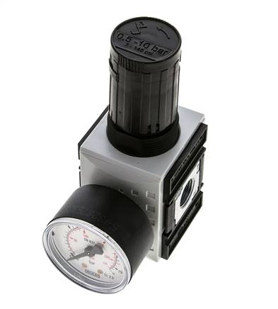 Regulador de presión para conjunto de colector G1/4'' y 3/8'' 2500l/min 0,5-10,0bar/7-145psi Futura 1
