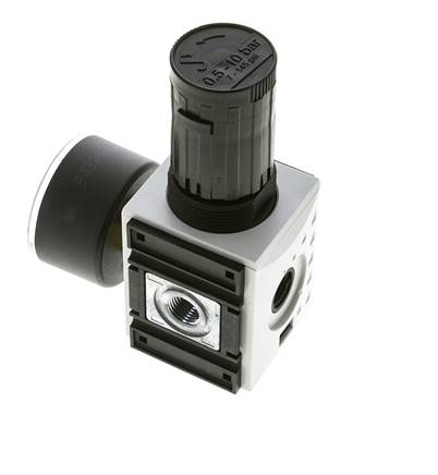Regulador de presión para ensamblaje de colector G1/4'' 2000l/min 0.5-10.0bar/7-145psi PA Futura 1
