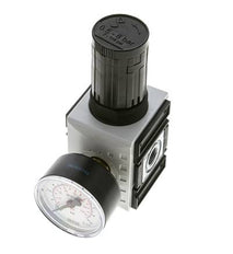 Regulador de presión para ensamblaje de colector G1/4'' 2000l/min 0.5-8.0bar/7-116psi PA Futura 1