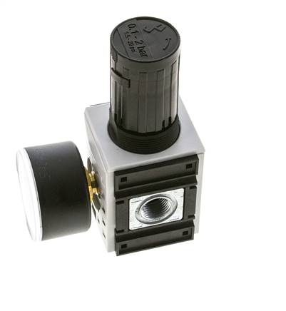 Regulador de presión para conjunto de colector G1/4'' y 3/8'' 2500l/min 0,1-2,0bar/1-29psi Futura 1