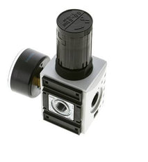 Regulador de presión para ensamblaje de colector G1/4'' 2000l/min 0.5-8.0bar/7-116psi PA Futura 1