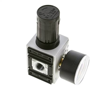 Regulador de presión para conjunto de colector G1/4'' y 3/8'' 2500l/min 0,1-2,0bar/1-29psi Futura 1